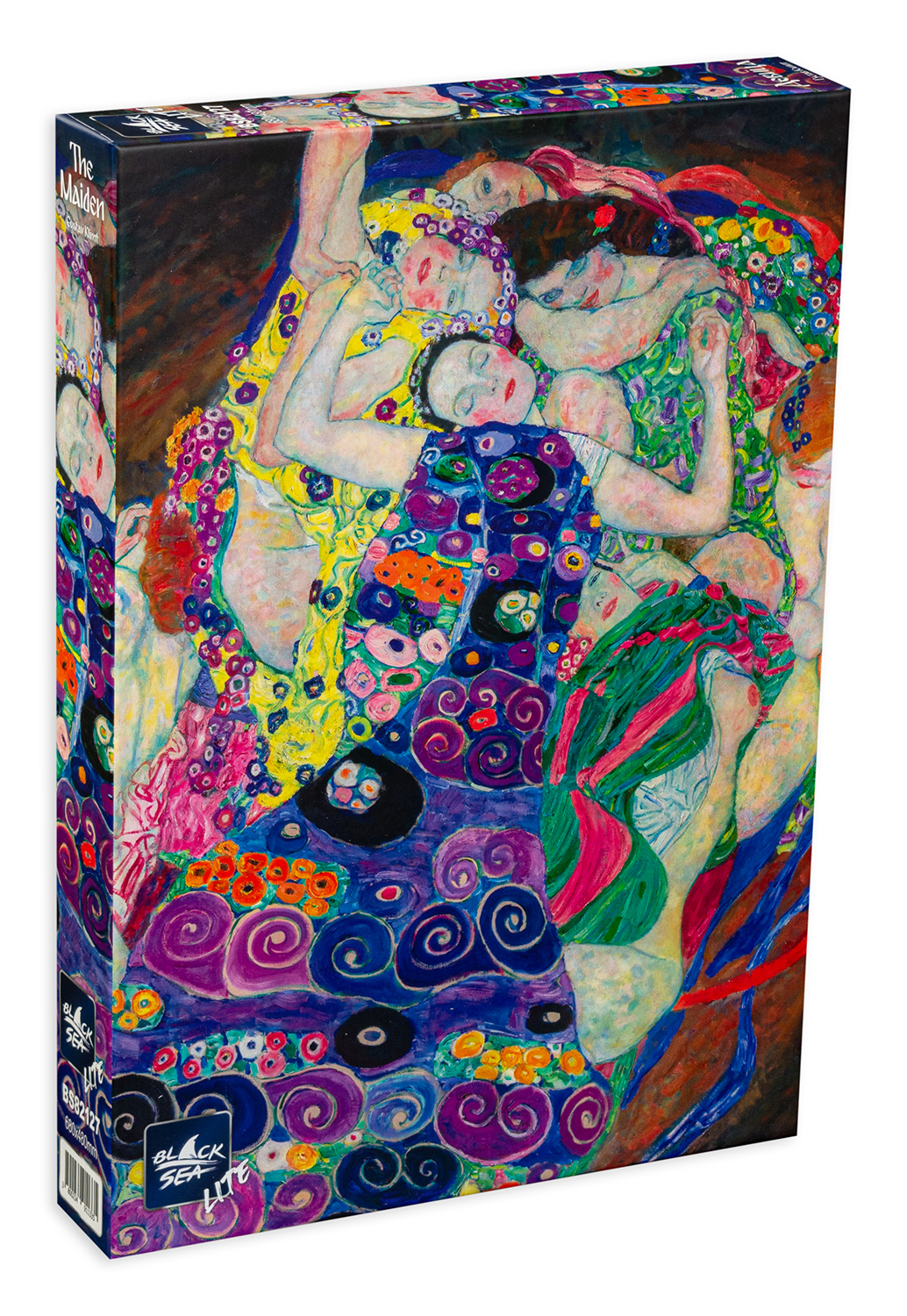 Puzzle Black Sea din 1000 de piese - Fecioara, Gustav Klimt
