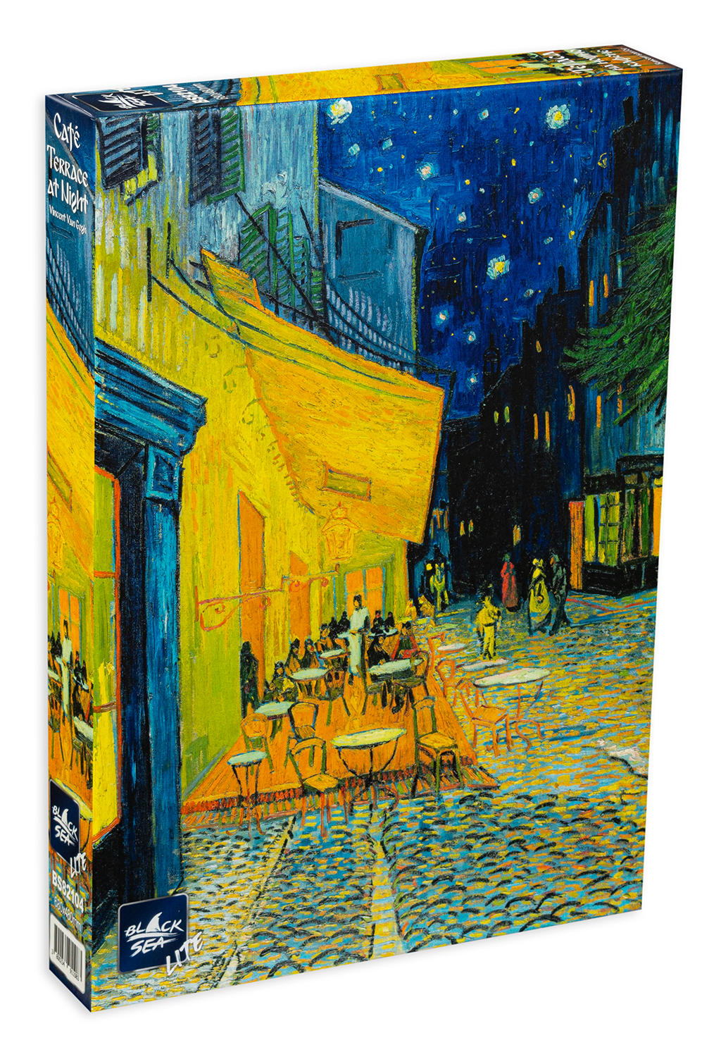 Puzzle Black Sea din 1000 de piese - Terasa unei cafenele de noapte, Vincent van Gogh