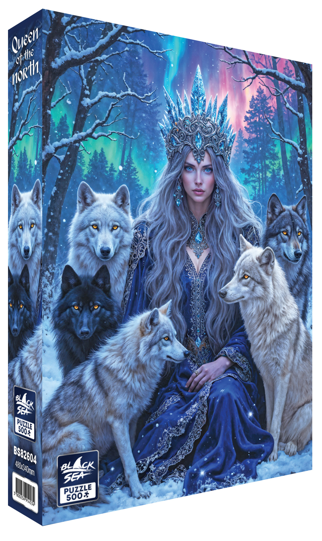 Puzzle Black Sea de 500 piese - Regina Nordului