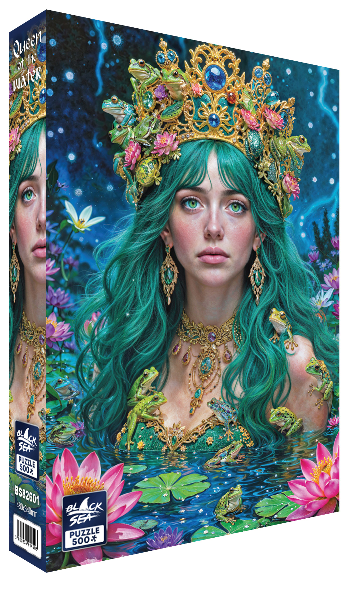 Puzzle Black Sea de 500 piese - Regina apei