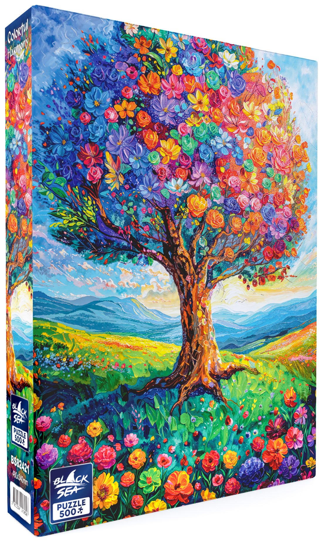 Puzzle  Black Sea din  500 piese - Armonia culorilor
