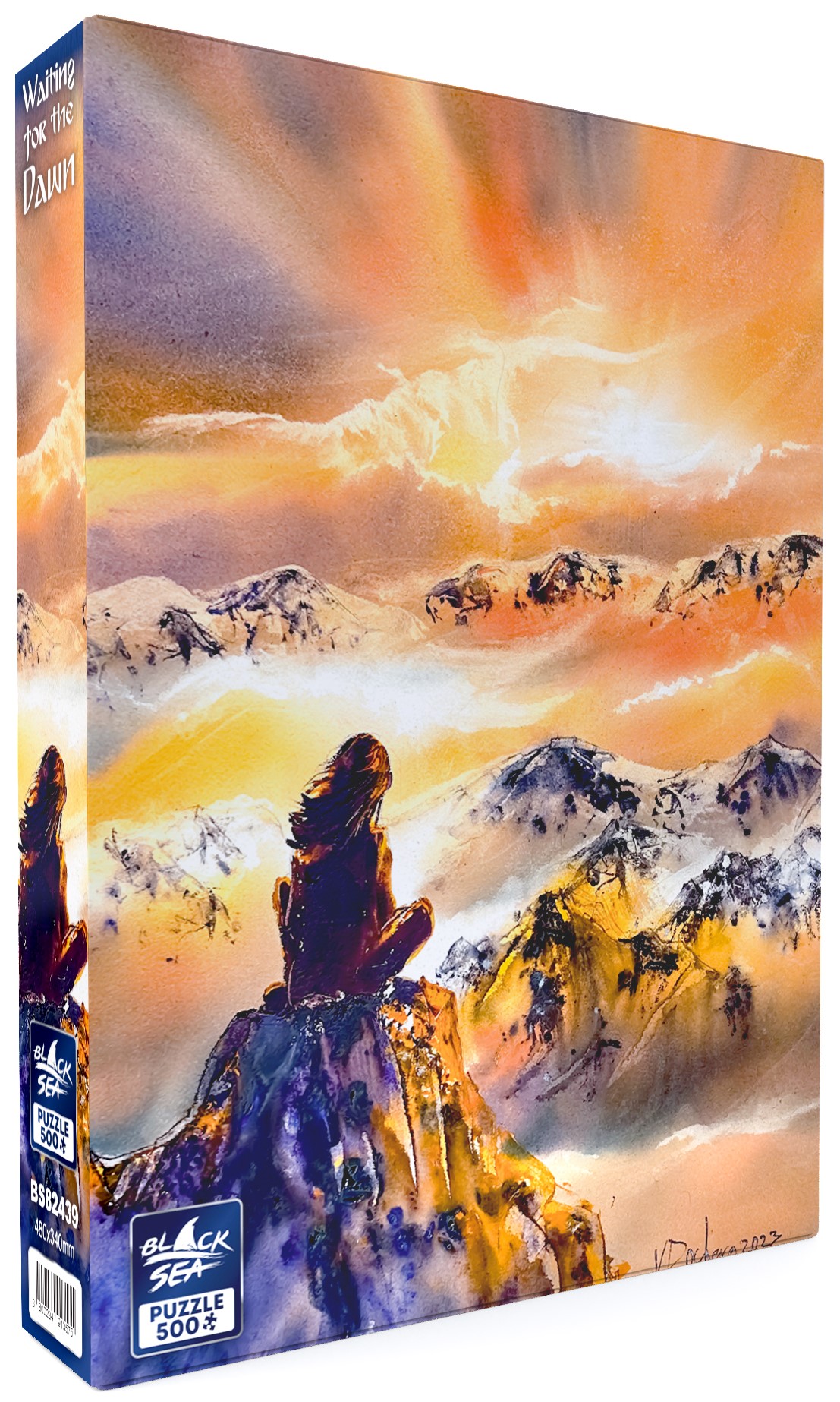 Puzzle  Black Sea din  500 piese - Așteptând zorii