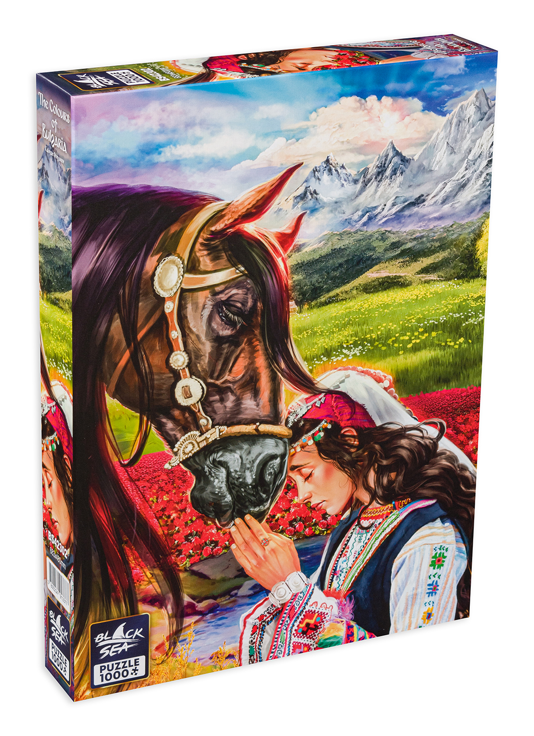 Puzzle Black Sea Premium din 1000 de piese - Culorile Bulgariei