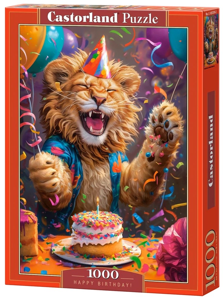 Puzzle Castorland din 1000 piese - La mulți ani!