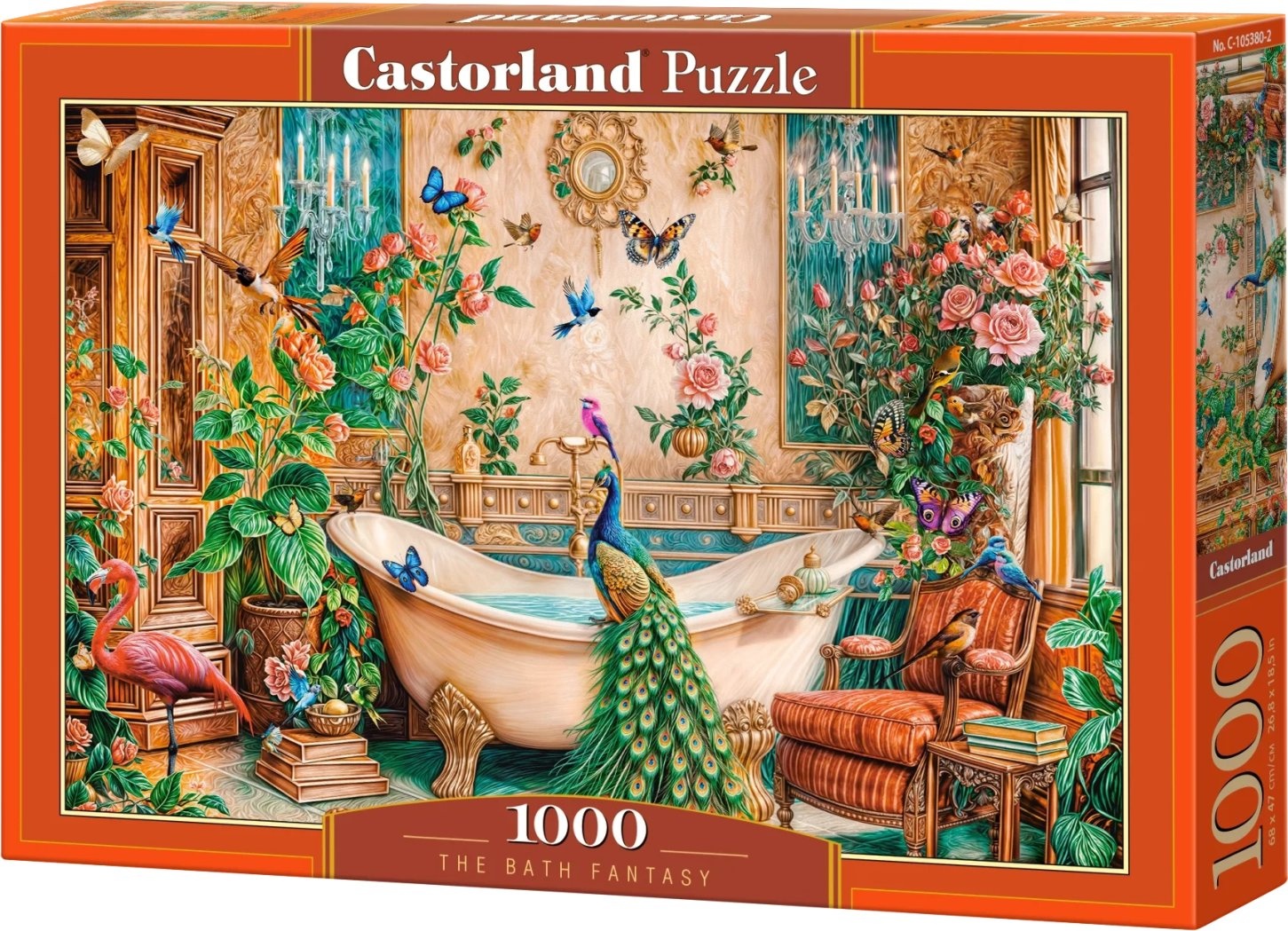 Puzzle Castorland din 1000 piese - Baie fantastică