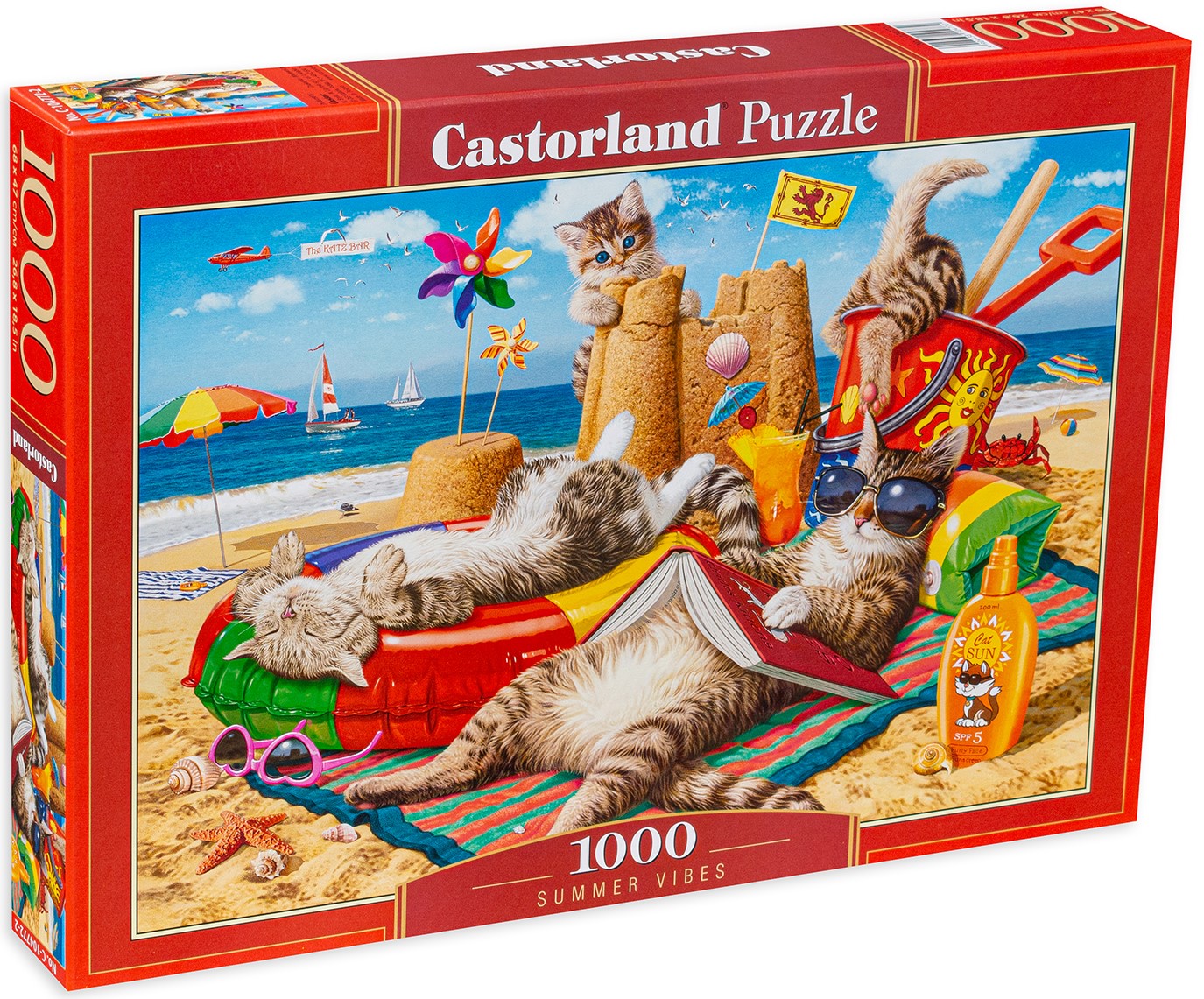 Puzzle Castorland din 1000 de piese - Emoții de vară