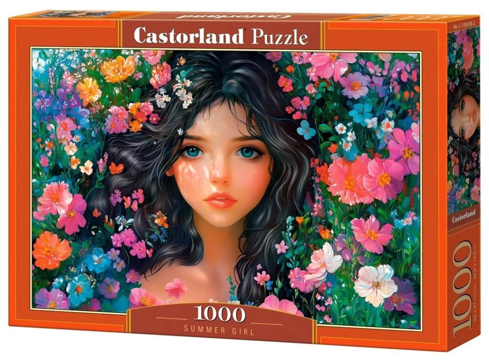 Puzzle Castorland din 1000 piese - Fată de vară