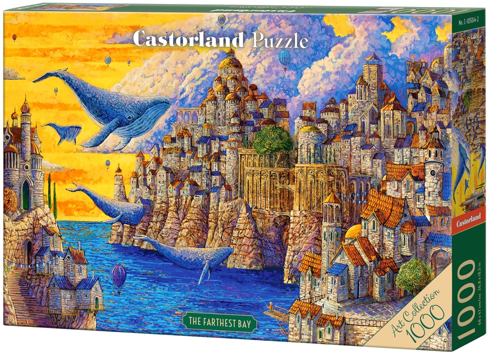 Puzzle Castorland din 1000 de piese - Golful cel mai îndepărtat