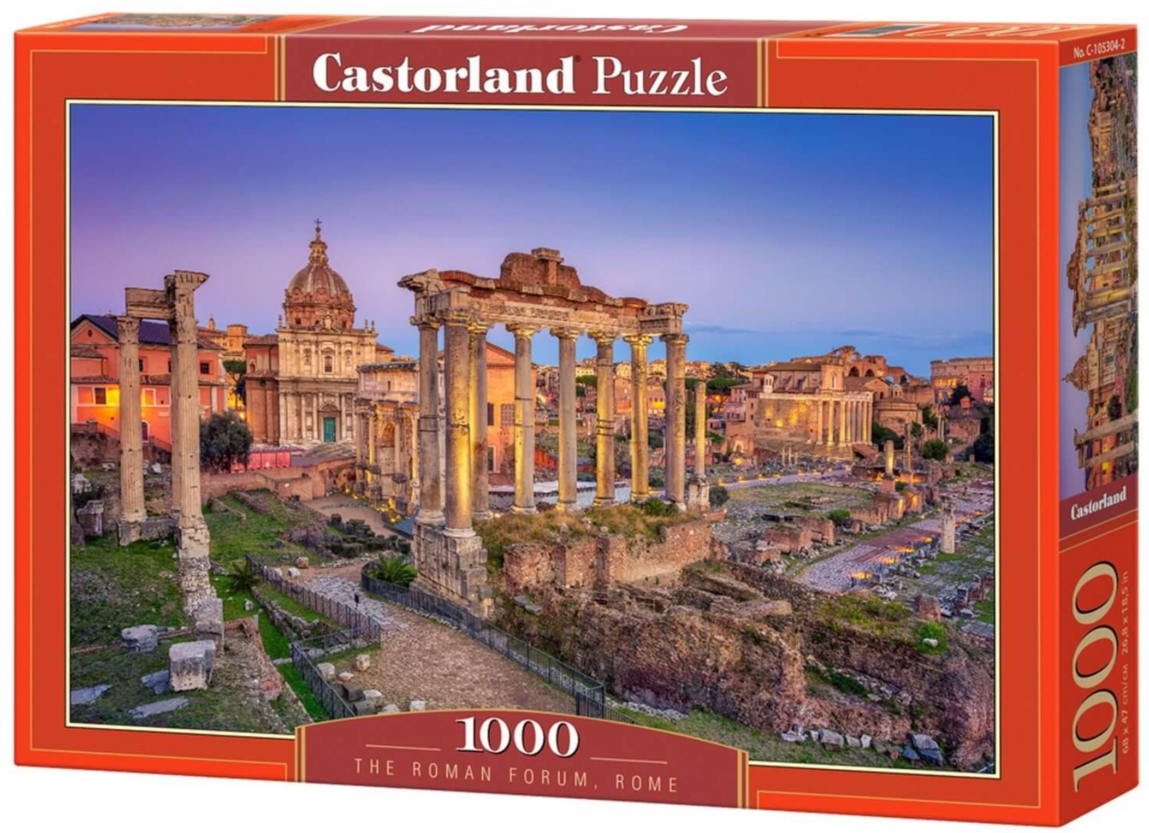 Puzzle Castorland din 1000 piese - Forumul Roman, Roma