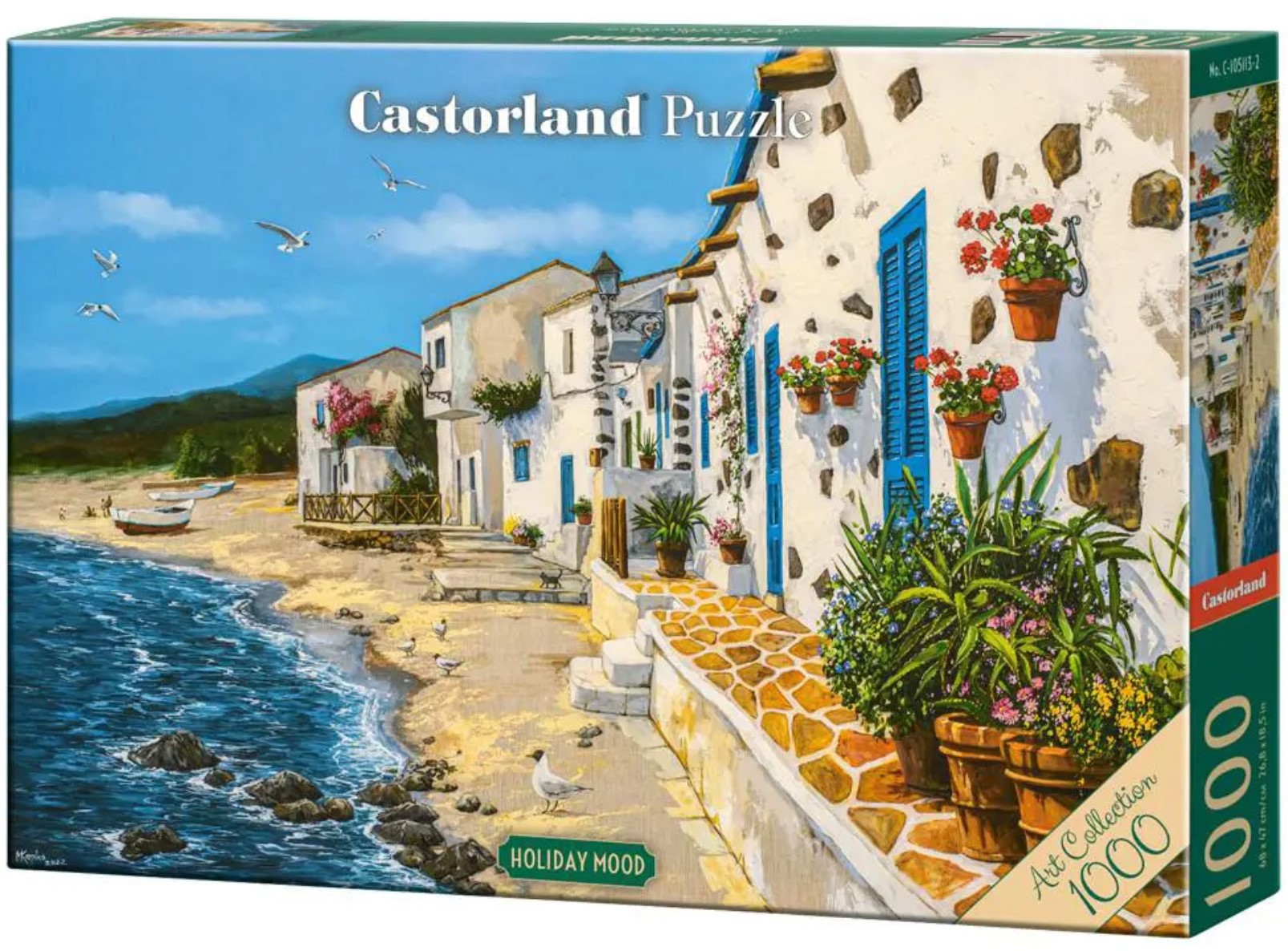 Puzzle Castorland din 1000 piese - Dispoziție de vacanță