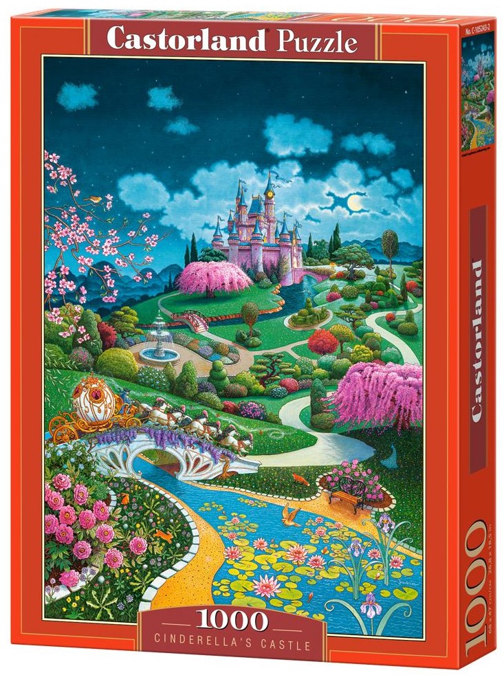 Puzzle Castorland din 1000 piese - Castelul Cenușăresei