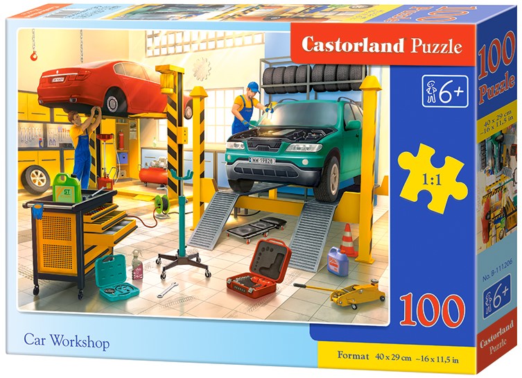 Puzzle Castorland din 100 de piese - Dealer auto