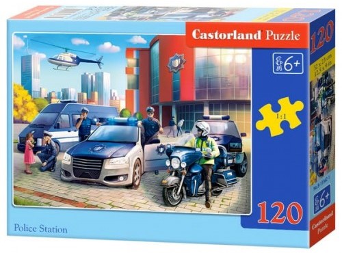 Puzzle Castorland din 120 de piese - Politie