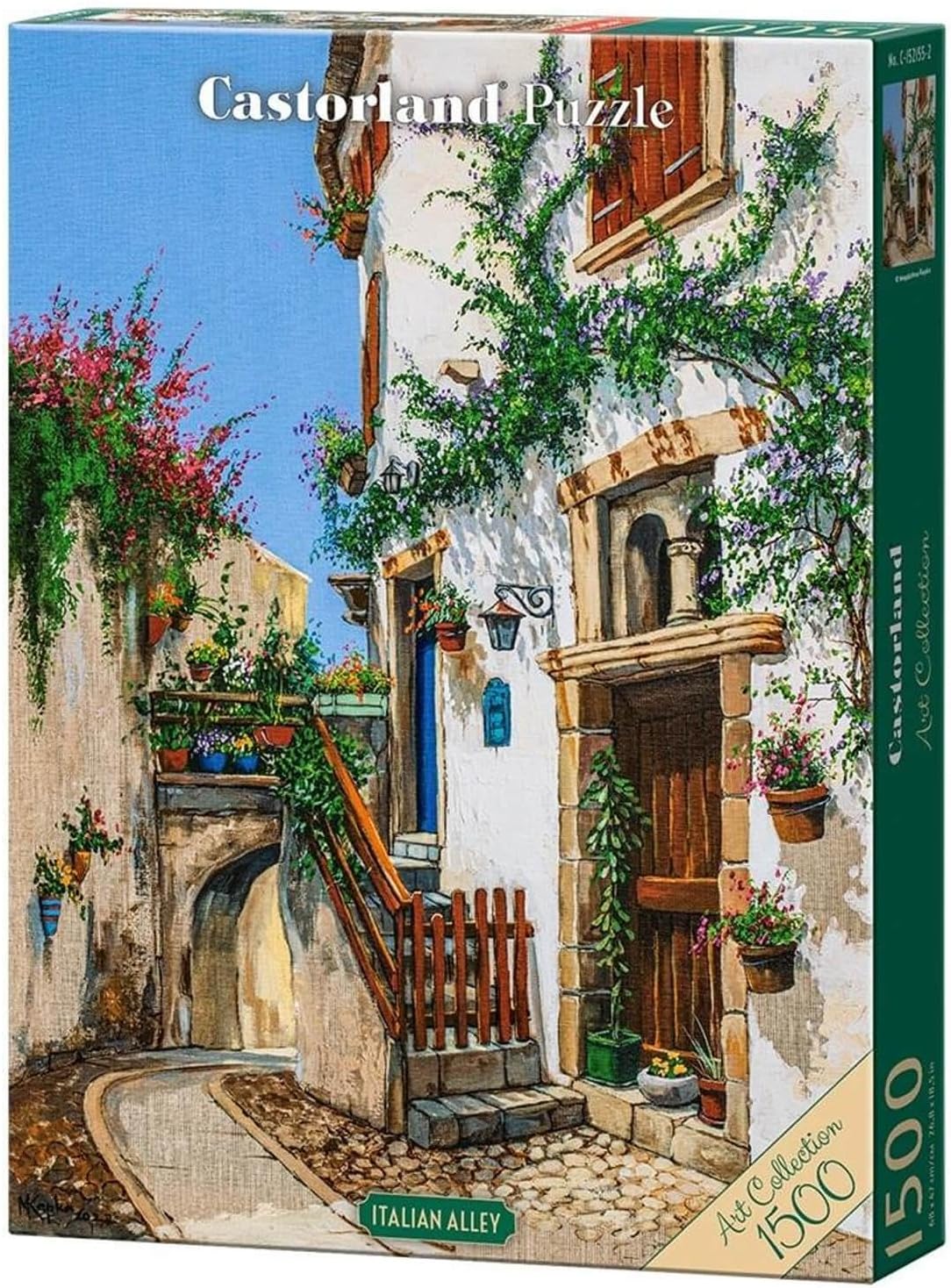 Puzzle Castorland din 1500 de piese - Aleea Italiană