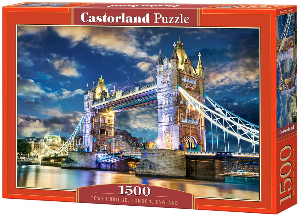 Puzzle Castorland din 1500 de piese - Tower Bridge, Londra