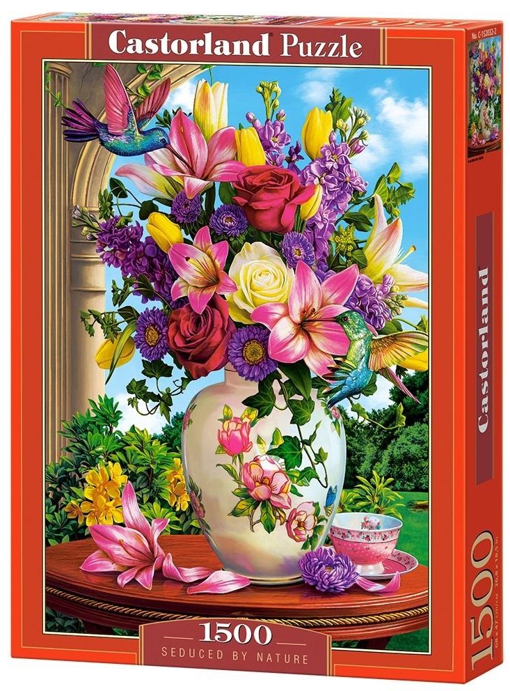 Puzzle Castorland din 1500 de piese - Idilă colorată