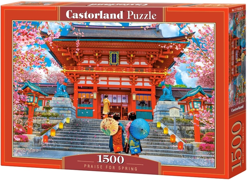 Puzzle Castorland din 1500 de piese - Oda primăverii