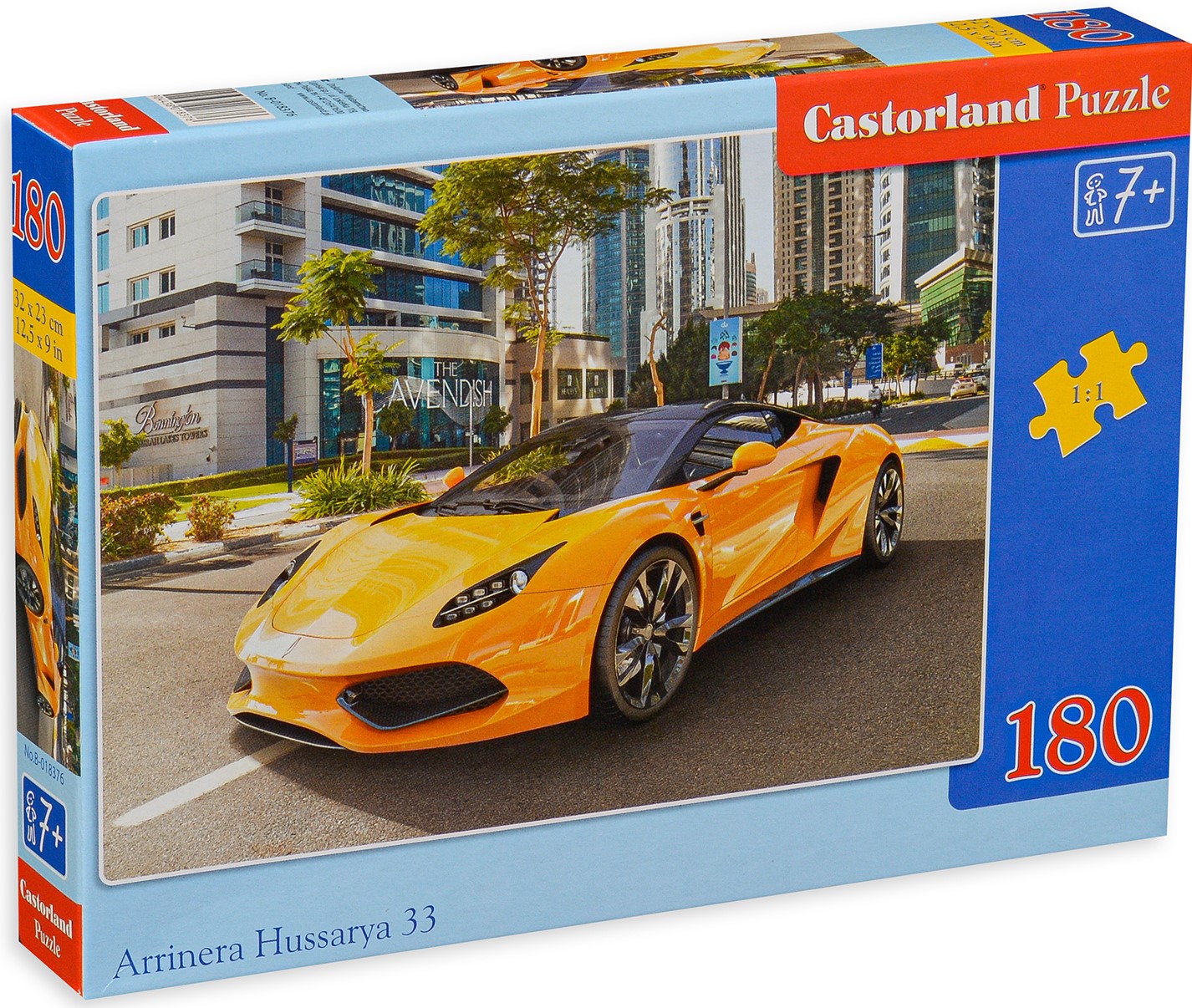 Puzzle Castorland din 180 de piese - O mașină