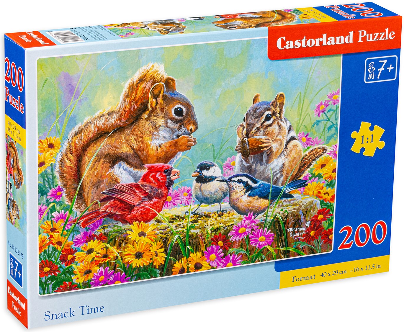 Puzzle Castorland din 200 de piese - Timp pentru prânz