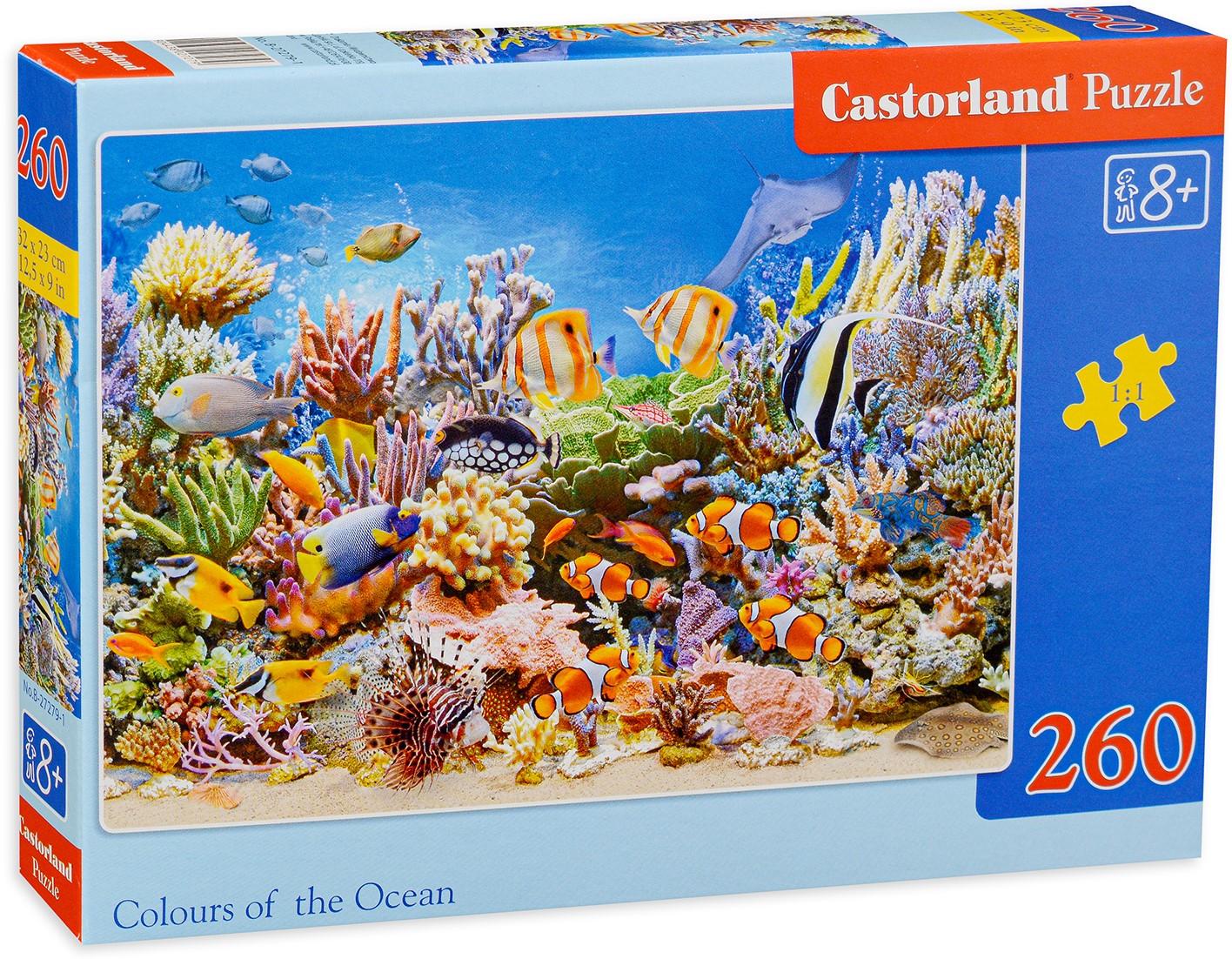 Puzzle Castorland din 260 de piese - Lumea subacvatică