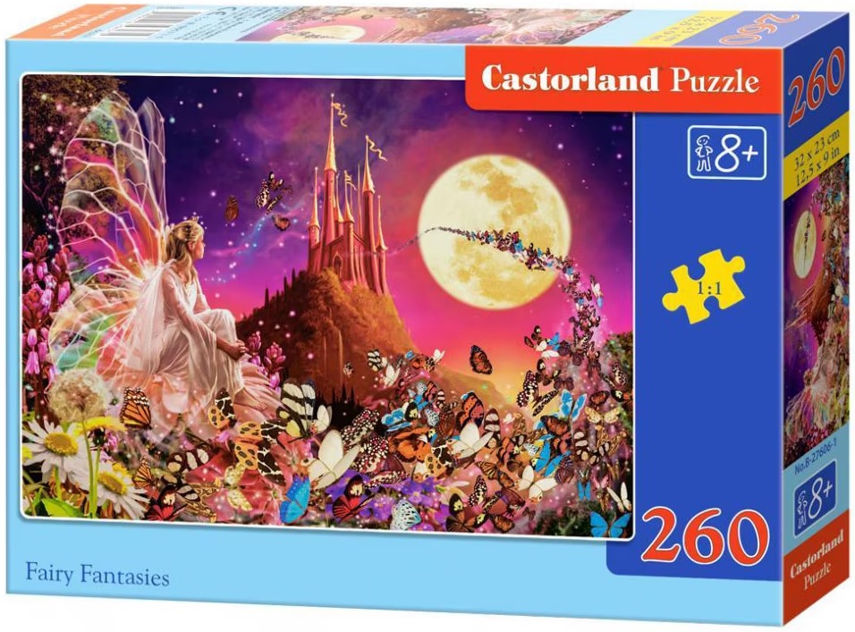 Puzzle Castorland din 260 de piese - Fantezii de basm