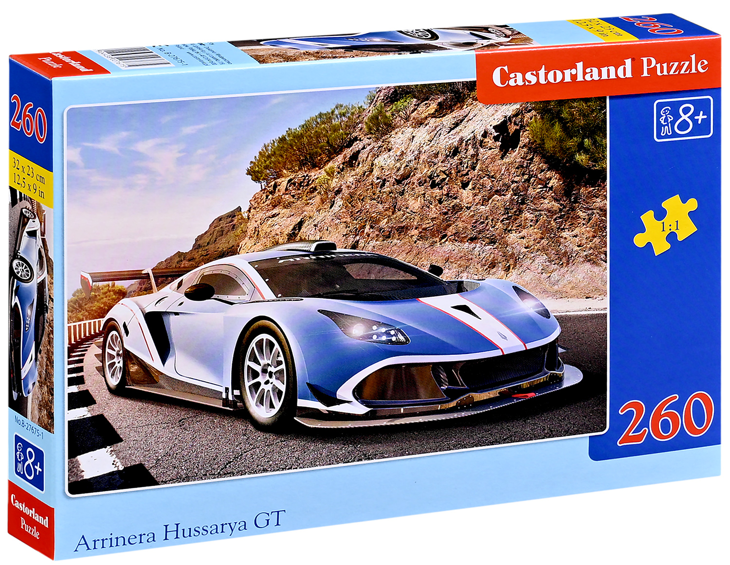 Puzzle Castorland din 260 piese - Mașină sport Arrinera Hussarya GT
