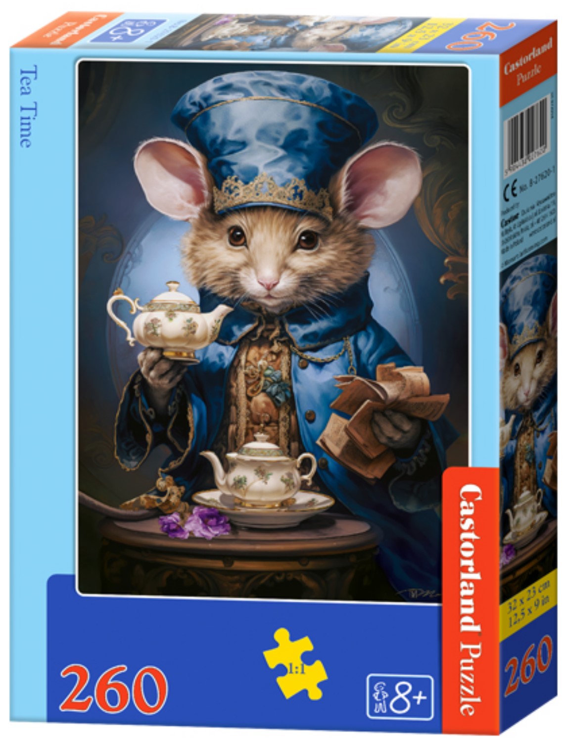 Puzzle Castorland din 260 piese - E timpul pentru ceai