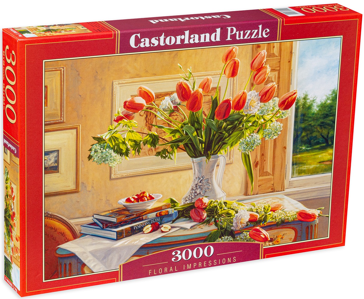 Puzzle Castorland din 3000 de piese - Flori pe masă