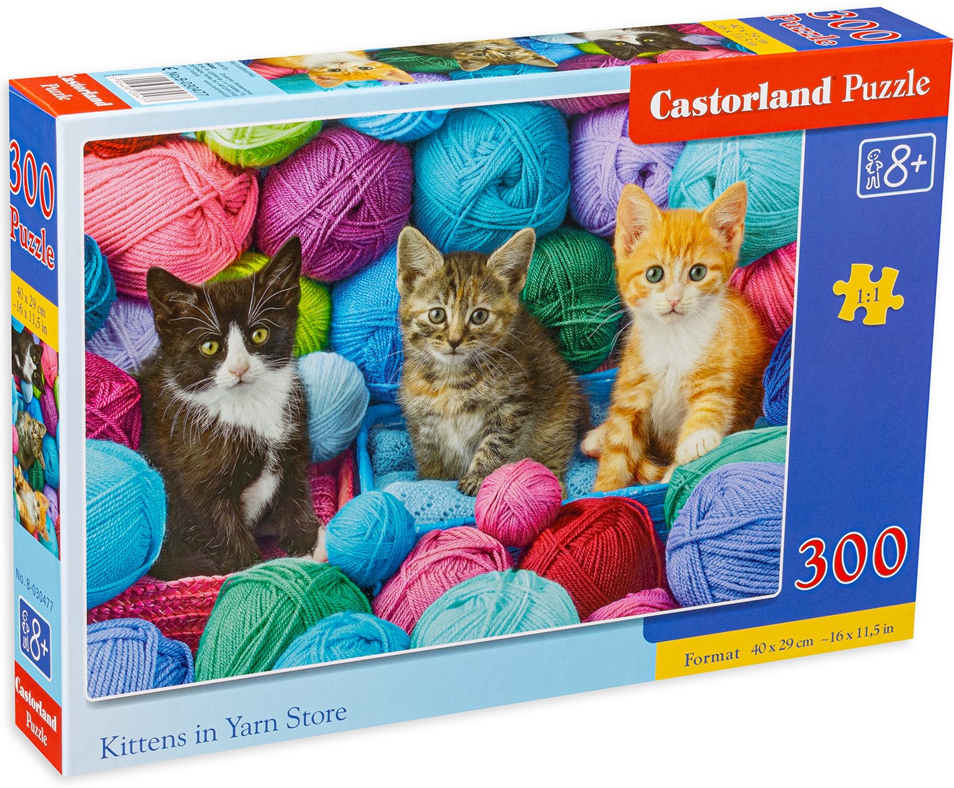 Puzzle Castorland din 300 de piese - Pisicuțe