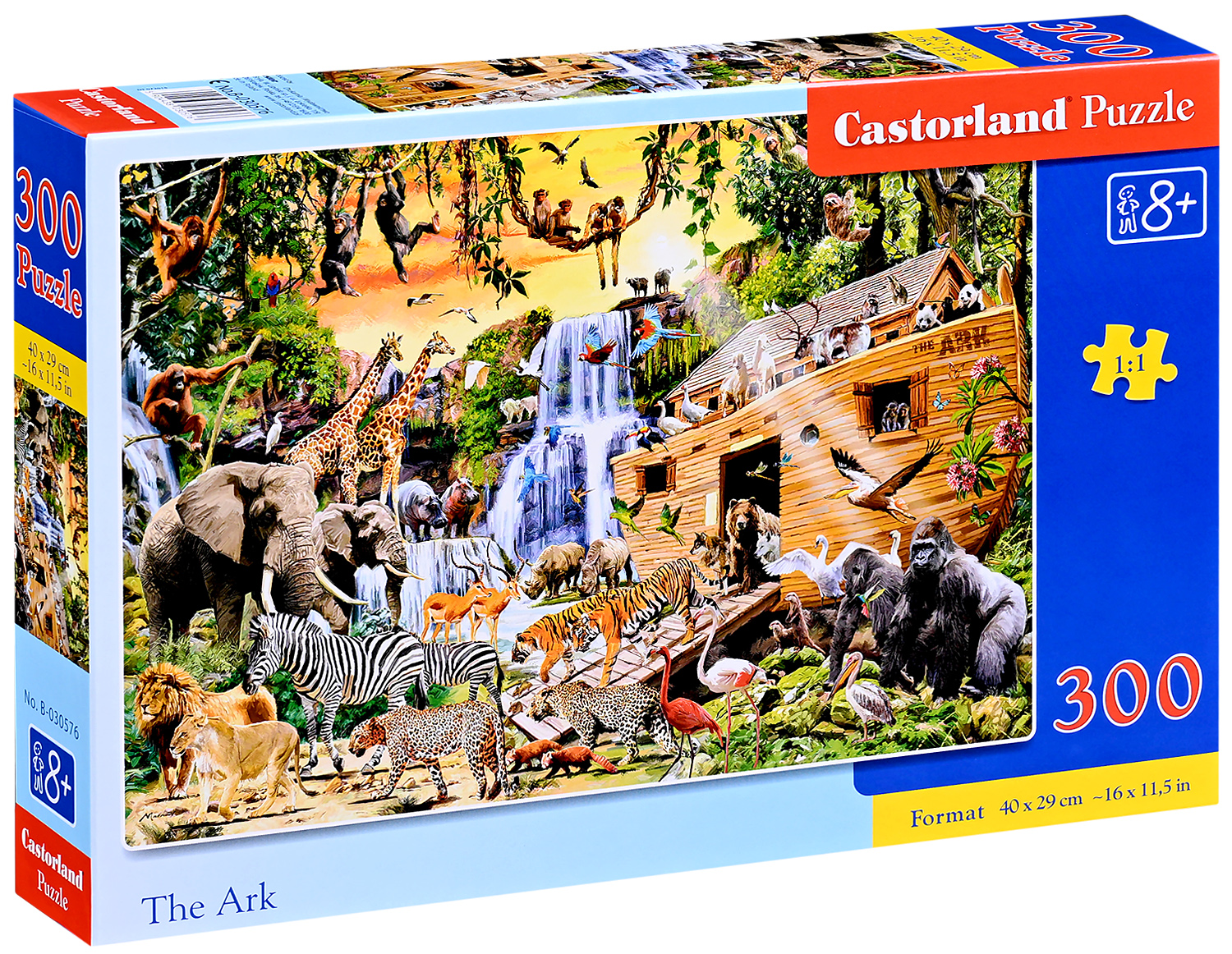 Puzzle Castorland din 300 piese - Arca lui Noe