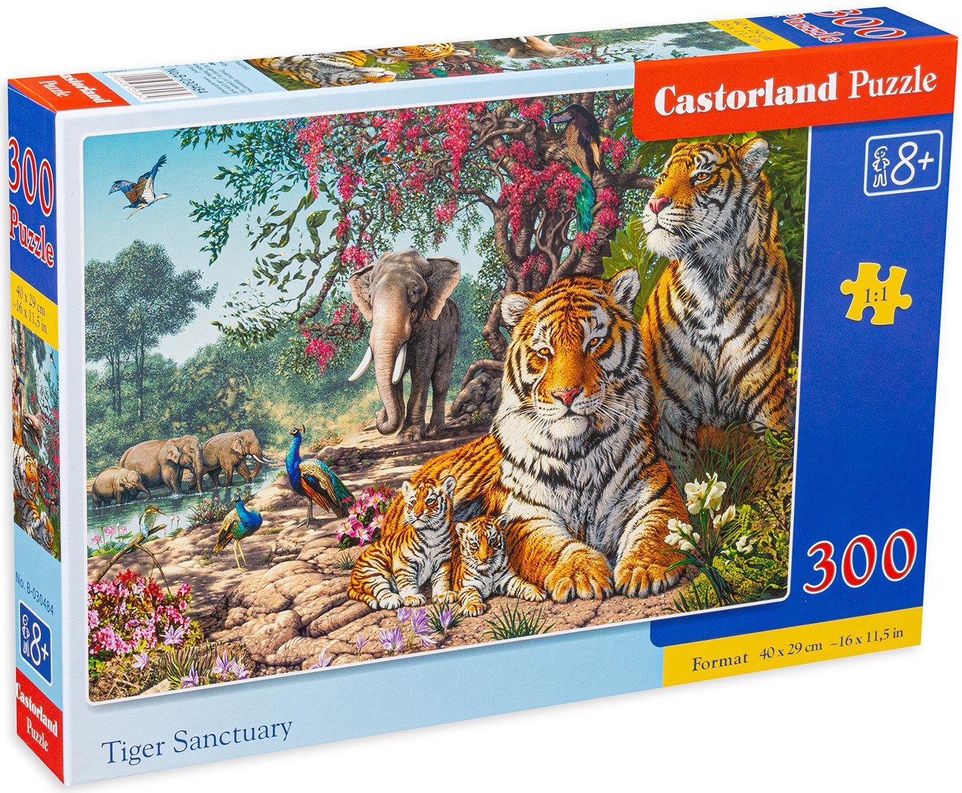 Puzzle Castorland din 300 de piese - Gardienii junglei