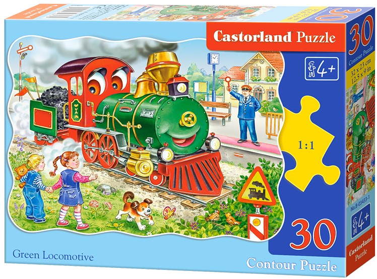 Puzzle Castorland din 30 de piese - Trenut