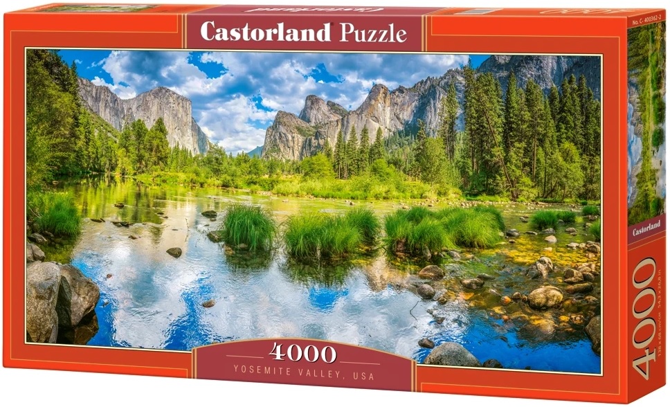 Puzzle Castorland din 4000 de piese - Valea Yosemite