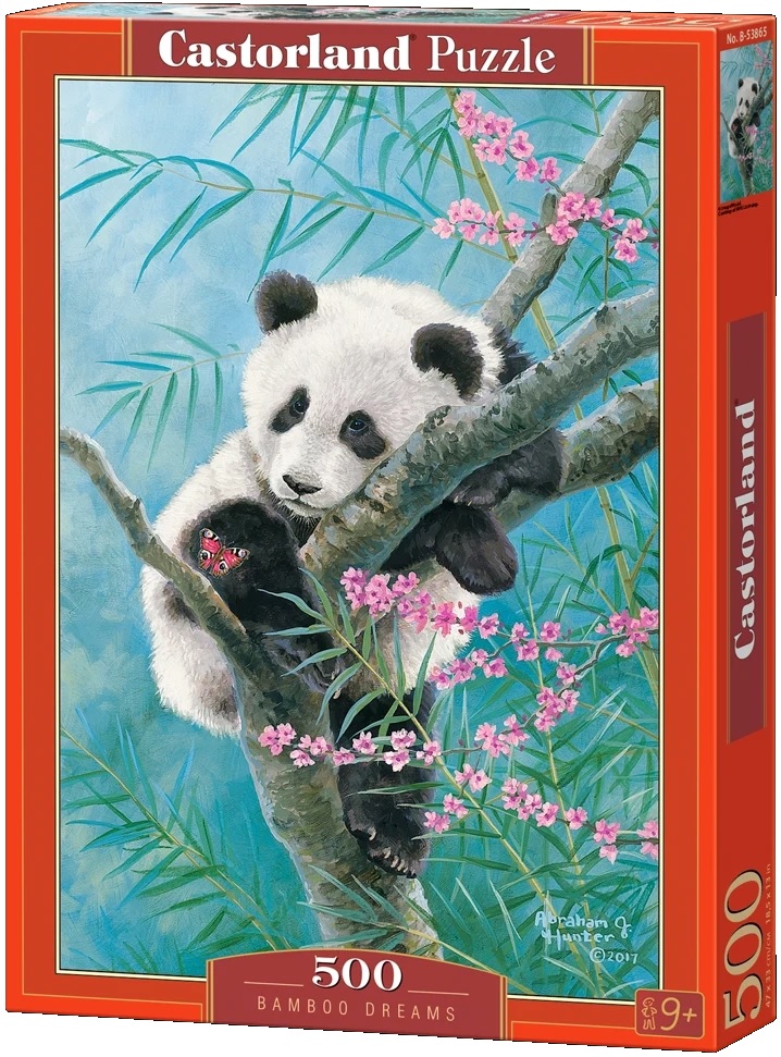 Puzzle Castorland din 500 de piese - Vise de bambus
