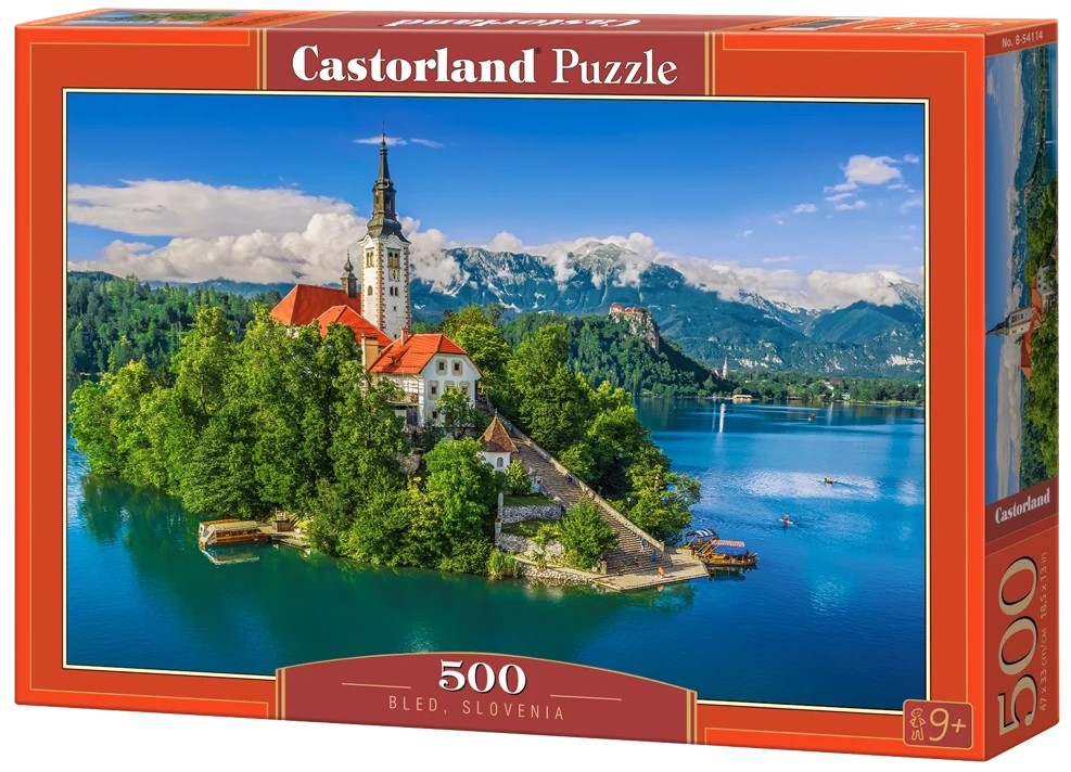 Puzzle Castorland din 500 piese - Bled, Slovenia