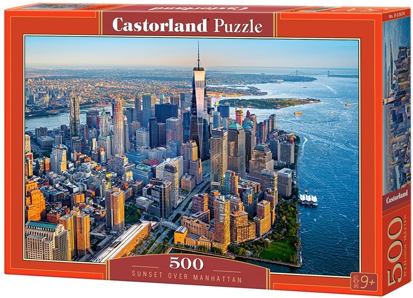 Puzzle Castorland din 500 de piese - Vedere din Manhattan