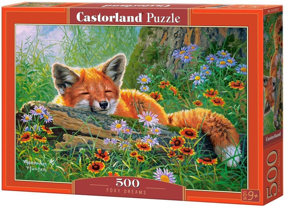 Puzzle Castorland din 500 de piese - Visele vulpoiului