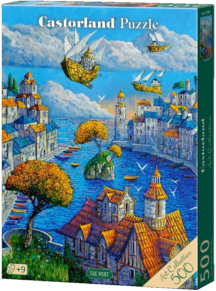 Puzzle Castorland din 500 de piese - Portul