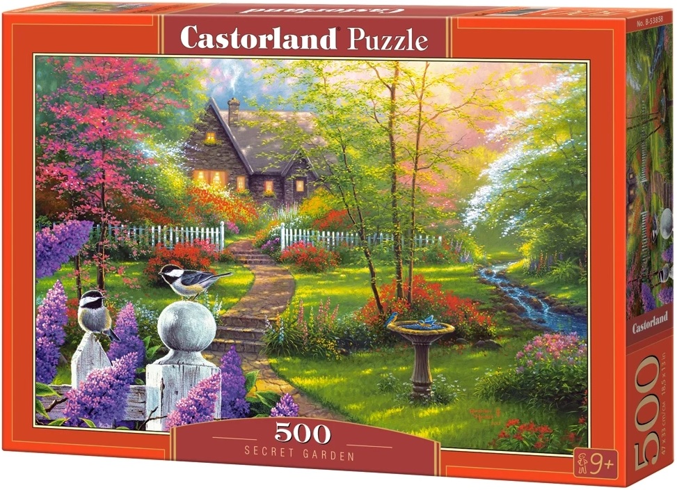Puzzle Castorland din 500 de piese - Grădină secretă