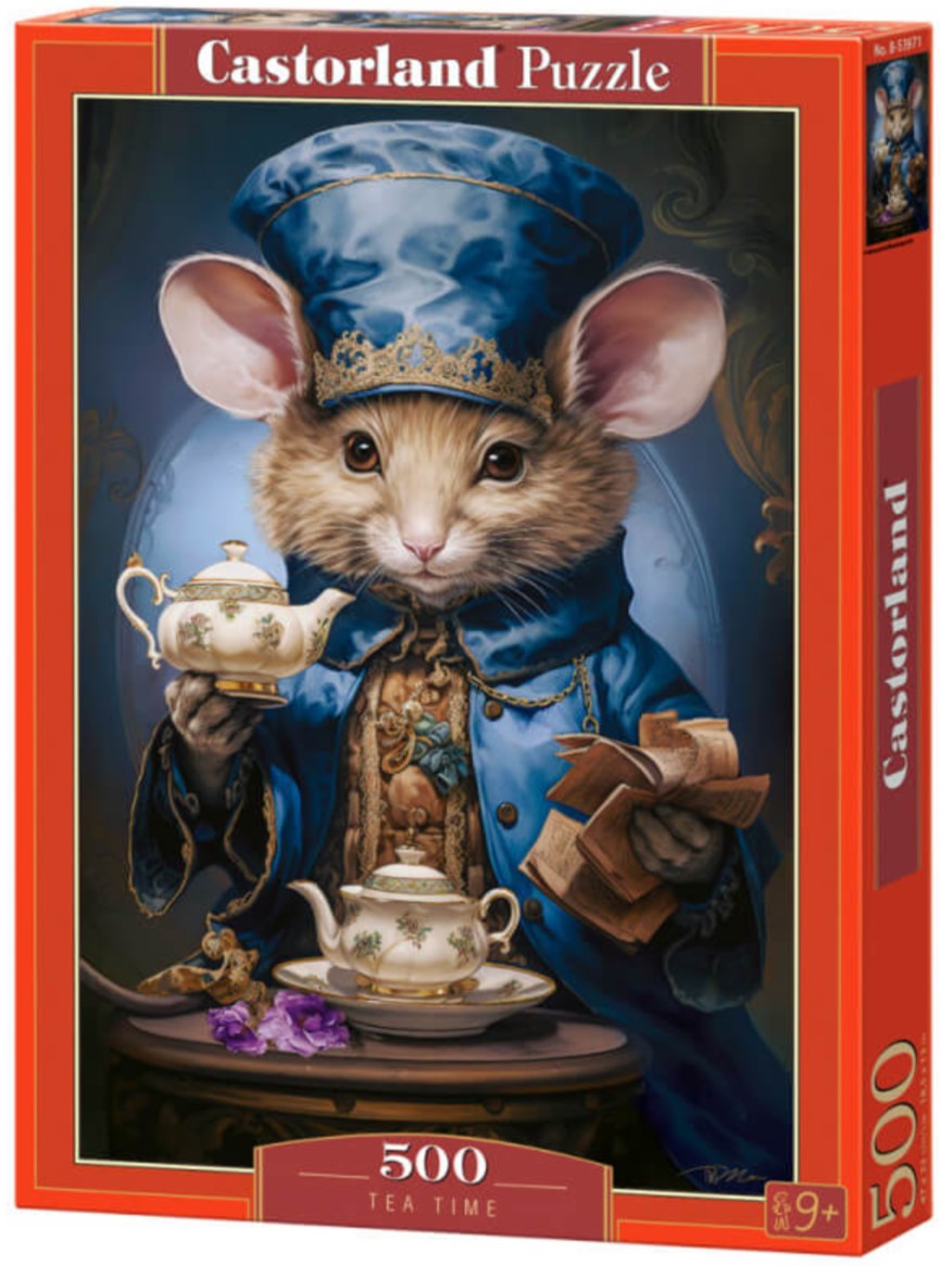 Puzzle Castorland din 500 piese - E timpul pentru ceai