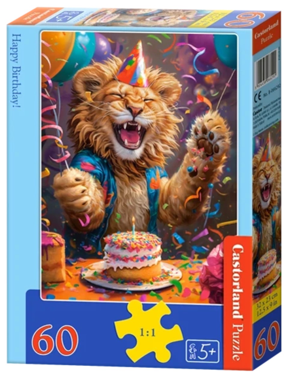 Puzzle Castorland din 60 piese - La mulți ani!