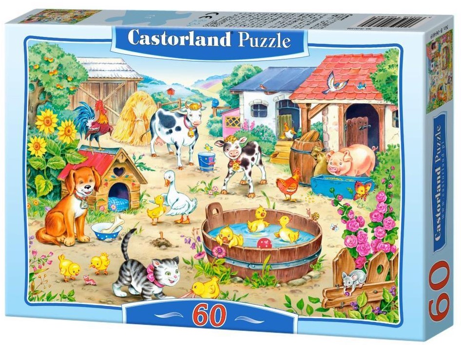 Puzzle Castorland din 60 de piese - Farm
