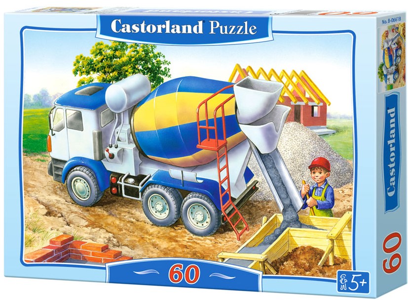 Puzzle Castorland din 60 de piese - Santier