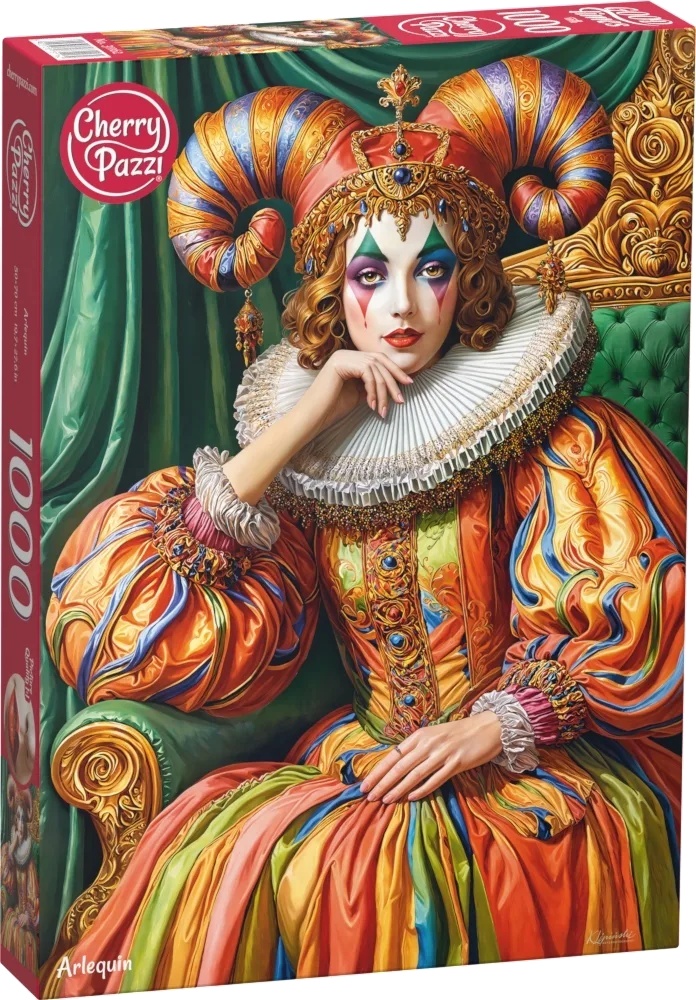 Puzzle Cherry Pazzi din  1000 piese - Arlechin