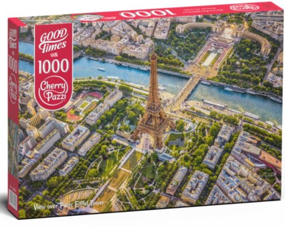 Puzzle Cherry Pazzi din 1000 de piese - Vedere spre Paris