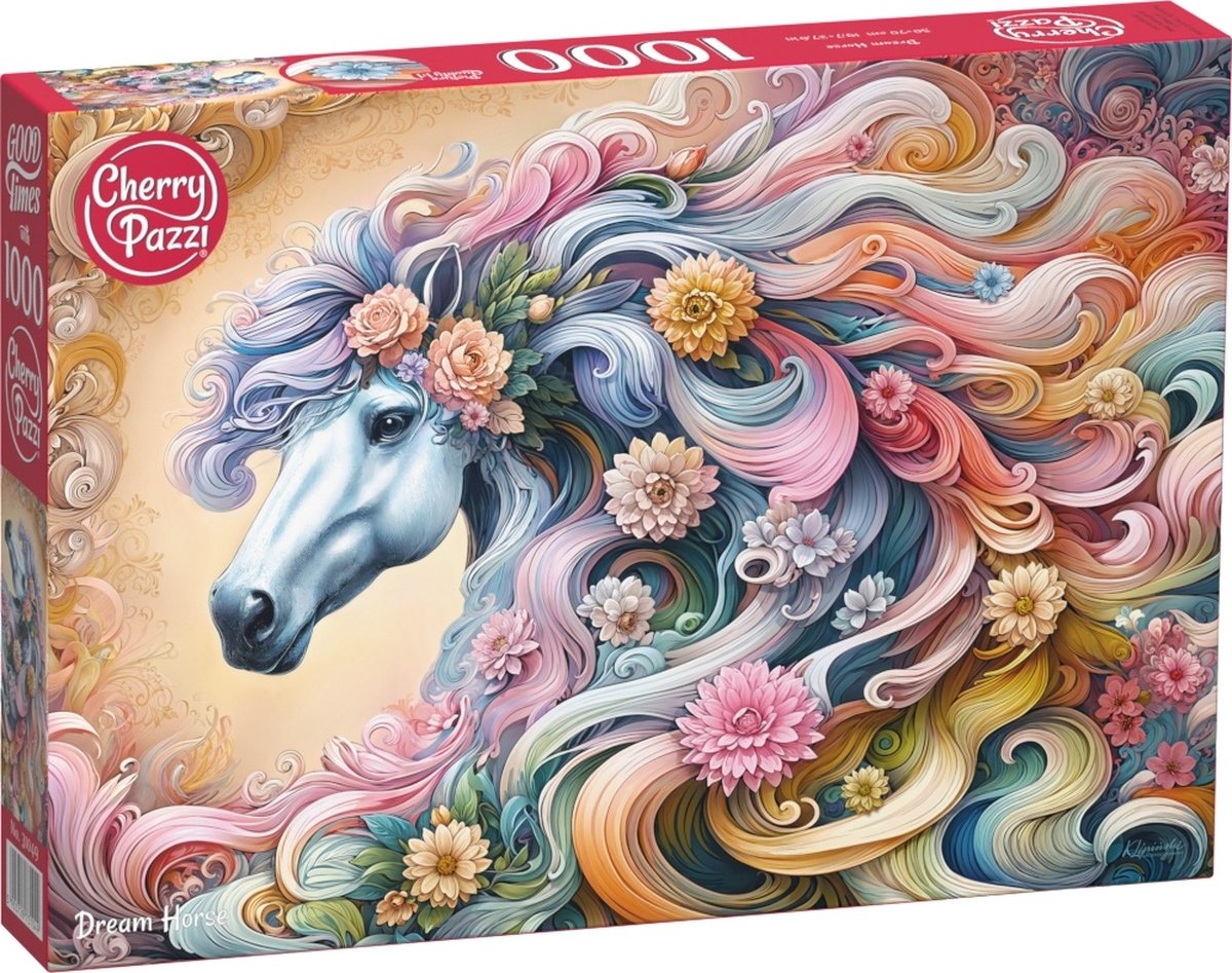 Puzzle Cherry Pazzi din 1000 piese - Calul viselor