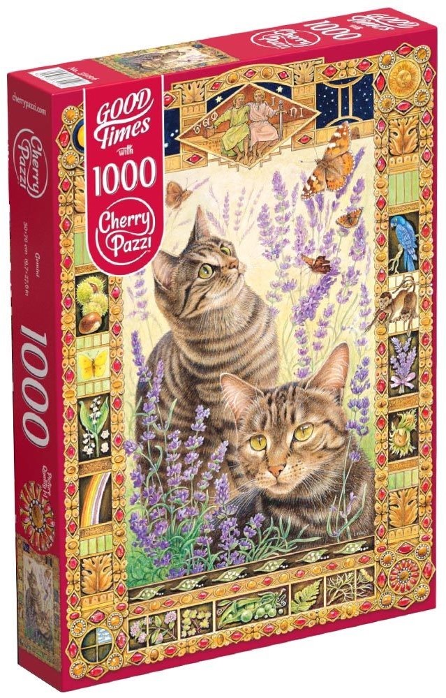 Puzzle Cherry Pazzi din 1000 de piese - Pisici