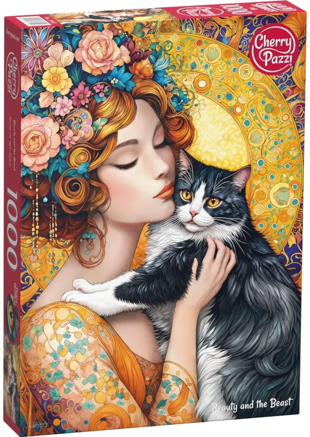 Puzzle Cherry Pazzi din  1000 piese - Frumoasa şi Bestia