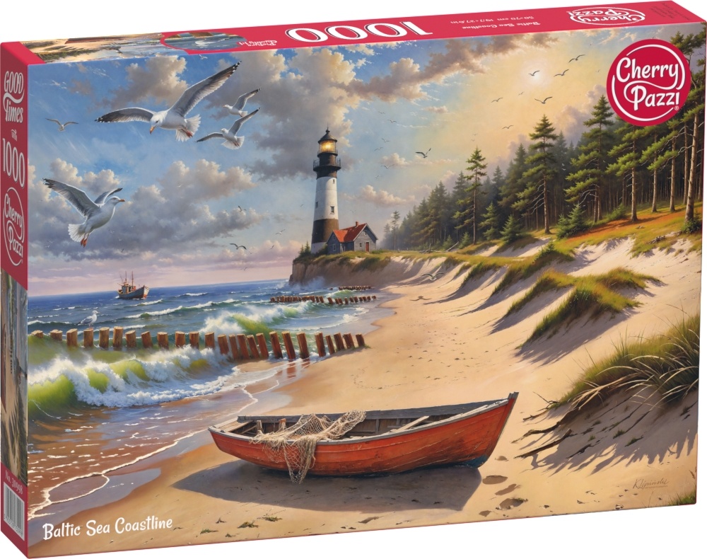 Puzzle Cherry Pazzi din 1000 piese - Coasta Mării Baltice