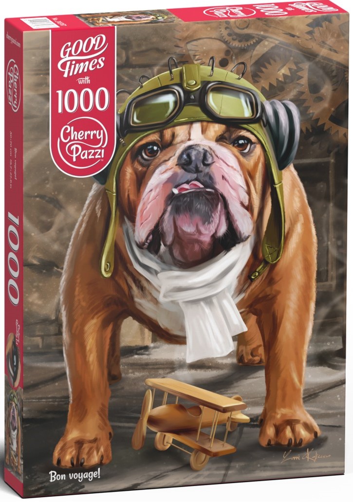 Puzzle Cherry Pazzi din 1000 de piese - Cainele zburator